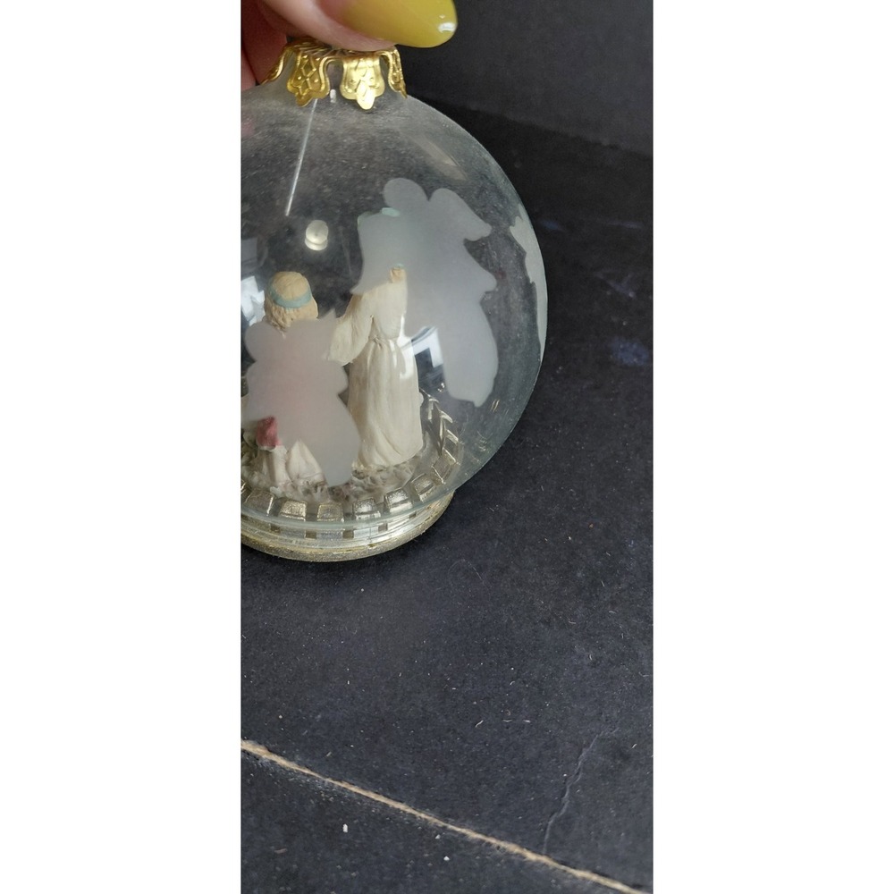 vintage House Lloyd Christmas Around the World Shepherd Glass Diorama Ornament - Picture 5 of 10